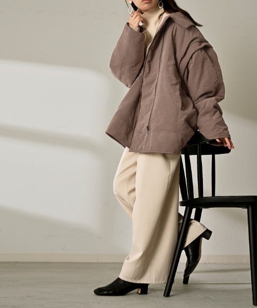 2way 「ベストにもなる」 中綿アウター（ブルゾン）｜HUG.U（ハグユー