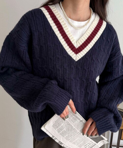 セール】【GEVACO/ゲバコ】チルデンニット（ニット/セーター）｜fredy