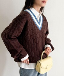 チルデンニット」に該当するニット/セーター（ブラウン/茶色系