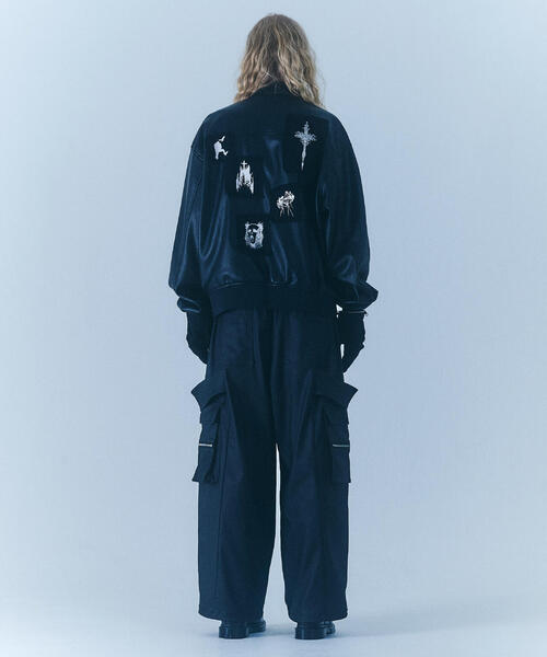 FR(13)NDS（フレンズ）の「FR(13)NDS/フレンズ/パッチ付きMA-1（MA-1・メンズ・ブラック・F）」の10枚目の写真