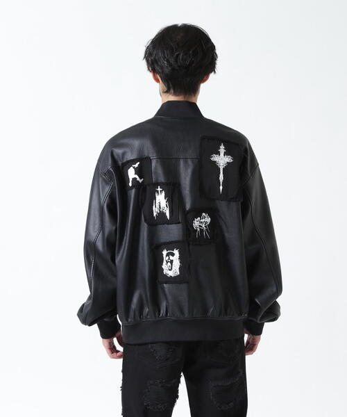 FR(13)NDS（フレンズ）の「FR(13)NDS/フレンズ/パッチ付きMA-1（MA-1・メンズ・ブラック・F）」の14枚目の写真