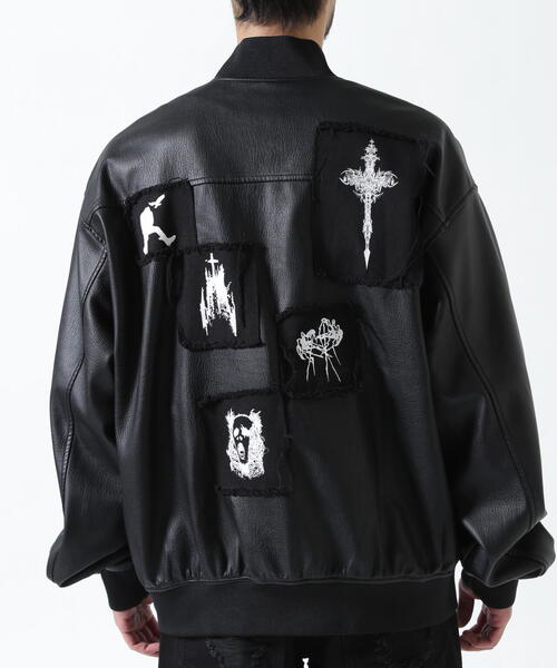 FR(13)NDS（フレンズ）の「FR(13)NDS/フレンズ/パッチ付きMA-1（MA-1・メンズ・ブラック・F）」の15枚目の写真