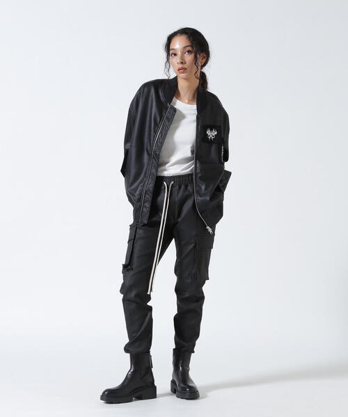 FR(13)NDS（フレンズ）の「FR(13)NDS/フレンズ/パッチ付きMA-1（MA-1・メンズ・ブラック・F）」の5枚目の写真