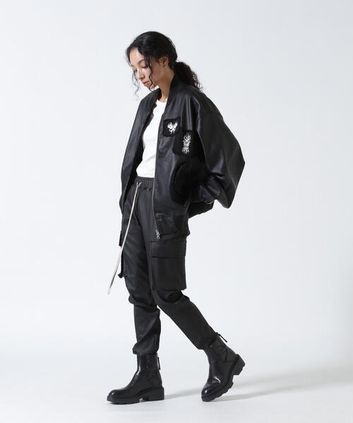 FR(13)NDS（フレンズ）の「FR(13)NDS/フレンズ/パッチ付きMA-1（MA-1・メンズ・ブラック・F）」の16枚目の写真