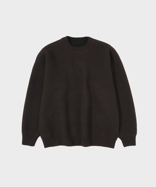 CASHMERE CASHMERE/カシミヤカシミヤ】CASHMERE REVERSIBLE PULLOVER