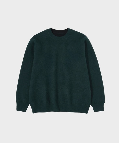 CASHMERE CASHMERE/カシミヤカシミヤ】CASHMERE REVERSIBLE PULLOVER