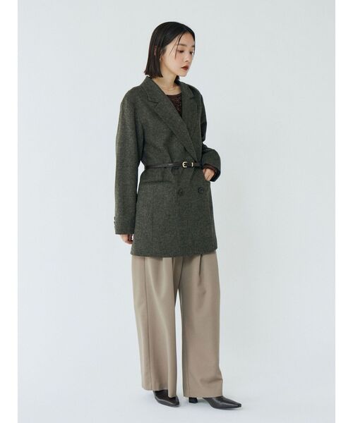 LAGUNAMOON（ラグナムーン）の「2タックワイドパンツ（その他パンツ・レディース・モカ/グレー・SMALL/MEDIUM）」の11枚目の写真