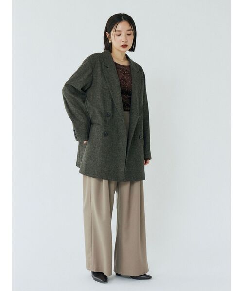 LAGUNAMOON（ラグナムーン）の「2タックワイドパンツ（その他パンツ・レディース・モカ/グレー・SMALL/MEDIUM）」の20枚目の写真