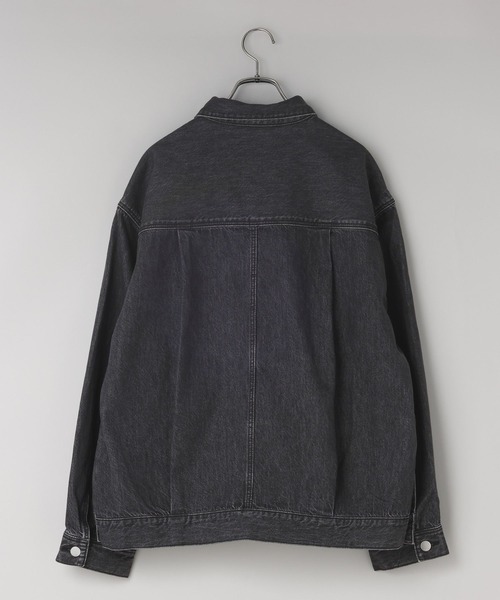 LOWRYS FARM（ローリーズファーム）の「【LFM(U)】DENIMタックジャケット　 606930（デニムジャケット・メンズ・ネイビー/ホワイト/ブラック・MEDIUM/LARGE）」の21枚目の写真