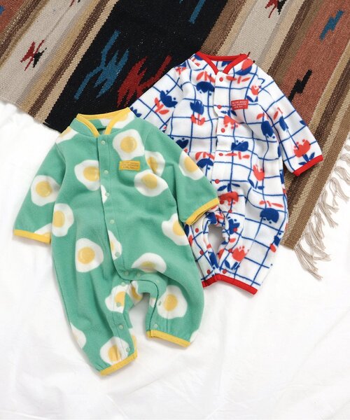 セール】Bpop フリースカバーオール（ロンパース）｜BREEZE（ブリーズ