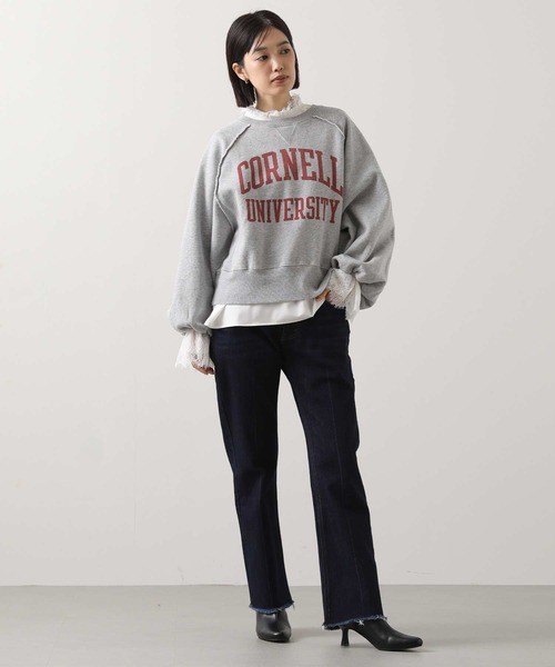 margaux（マルゴー）の「ストレッチフレアデニム（デニムパンツ・レディース・ネイビー系・0/1）」の13枚目の写真