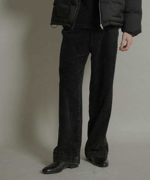 SENSE OF PLACE by URBAN RESEARCH（センスオブプレイスバイアーバンリサーチ）の「ケミカルコーデュロイストレートパンツ（その他パンツ・メンズ・ライトベージュ/ブルー/ブラック・MEDIUM/LARGE）」の10枚目の写真