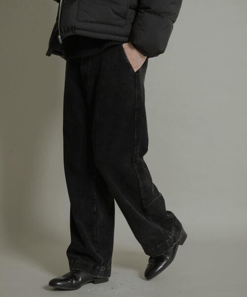 SENSE OF PLACE by URBAN RESEARCH（センスオブプレイスバイアーバンリサーチ）の「ケミカルコーデュロイストレートパンツ（その他パンツ・メンズ・ライトベージュ/ブルー/ブラック・MEDIUM/LARGE）」の11枚目の写真