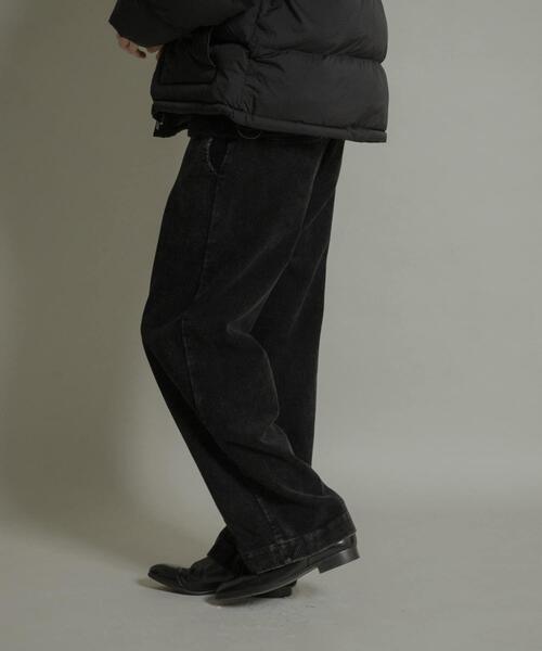 SENSE OF PLACE by URBAN RESEARCH（センスオブプレイスバイアーバンリサーチ）の「ケミカルコーデュロイストレートパンツ（その他パンツ・メンズ・ライトベージュ/ブルー/ブラック・MEDIUM/LARGE）」の13枚目の写真