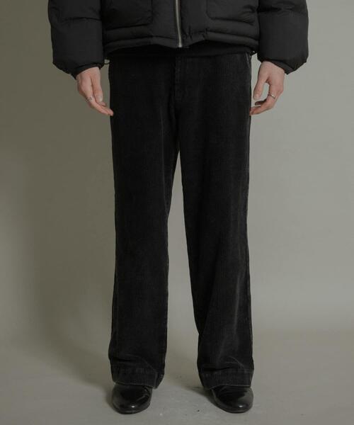 SENSE OF PLACE by URBAN RESEARCH（センスオブプレイスバイアーバンリサーチ）の「ケミカルコーデュロイストレートパンツ（その他パンツ・メンズ・ライトベージュ/ブルー/ブラック・MEDIUM/LARGE）」の7枚目の写真