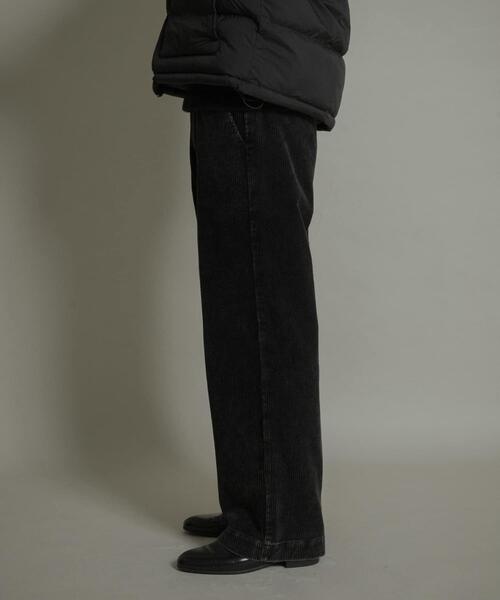 SENSE OF PLACE by URBAN RESEARCH（センスオブプレイスバイアーバンリサーチ）の「ケミカルコーデュロイストレートパンツ（その他パンツ・メンズ・ライトベージュ/ブルー/ブラック・MEDIUM/LARGE）」の8枚目の写真