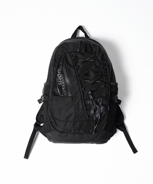 MAKAVELIC(マキャベリック)の「/MAKAVELIC/STRIKE DAYPACK(バックパック/リュック・メンズ・ブラック・FREE)」の1枚目の写真