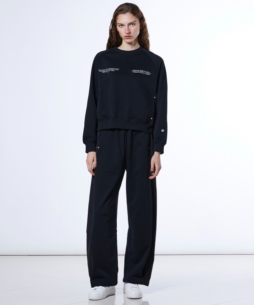 ESSENTIAL（エッセンシャル）の「裏毛タフタドッキングパンツ（その他パンツ・レディース・グレー/ブラック・38/36）」の15枚目の写真