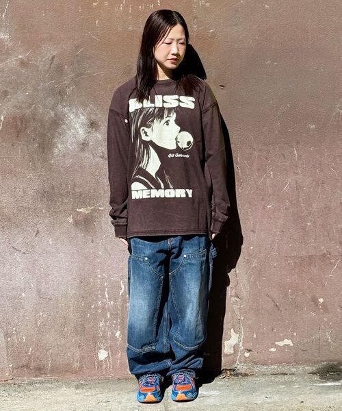 QT8 GARMENTS(キューティーエイトガーメント)の「TL Double Knee Washed Pants (Non-Painted Blue)(デニムパンツ・レディース・その他・MEDIUM/LARGE/X-LARGE)」の5枚目の写真