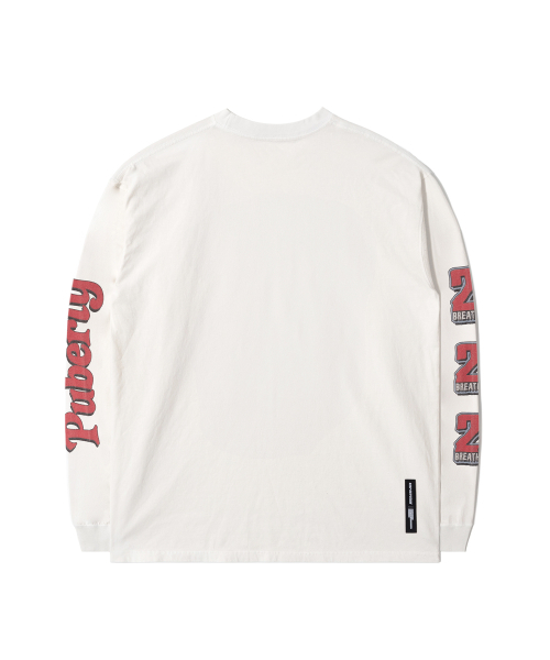 QT8 GARMENTS(キューティーエイトガーメント)の「RG Another Place Washed Long Sleeve (Ecru)(Tシャツ/カットソー・レディース・その他・MEDIUM/LARGE/X-LARGE)」の3枚目の写真
