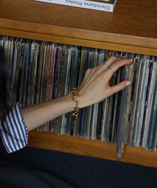 le.coeur blanc（ルクールブラン）の「O チェーンブレスレット（ブレスレット・レディース・ゴールド・FREE）」の3枚目の写真