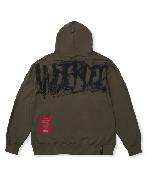 STIGMA(スティグマ)の「UNDERDOG HOODIE KHAKI(パーカー・メンズ・その他・MEDIUM/LARGE/X-LARGE)」の2枚目の写真