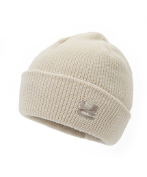 UNDERCONTROL（アンダーコントロール）の「冬 ビッグサイズ 厚手 防寒 男女共用 ロゴ 帽子 BEANIE / UC / LOW / IV（ニットキャップ/ビーニー）」