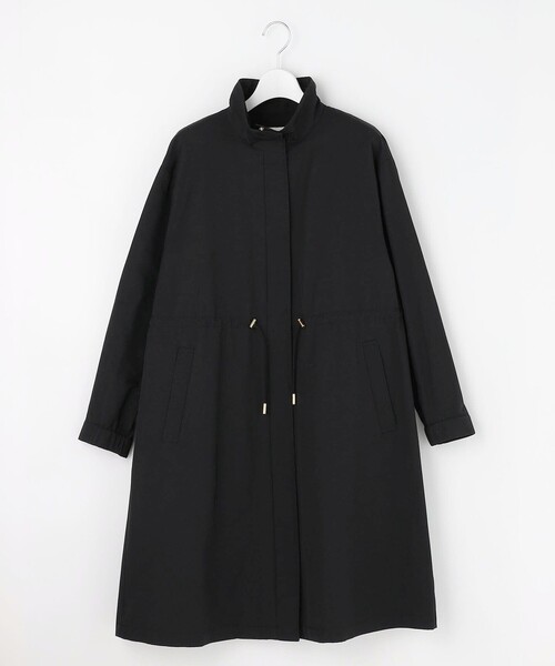 コットンナイロンタッサースタンドカラー コート（その他アウター