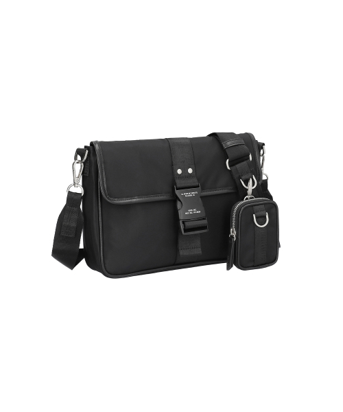 SSRL(シエスタ ロイヤル レーベル)の「Brevity Flap Buckle Bag / Black(メッセンジャーバッグ・レディース・その他・OS)」の2枚目の写真