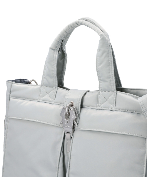 SSRL(シエスタ ロイヤル レーベル)の「Raven Expandable Tote Bag / Silver(トートバッグ・レディース・その他・OS)」の6枚目の写真