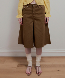 AOPT（アオプト）の「COTTON WIDE BERMUDA PANTS - CAMEL BROWN（その他パンツ）」