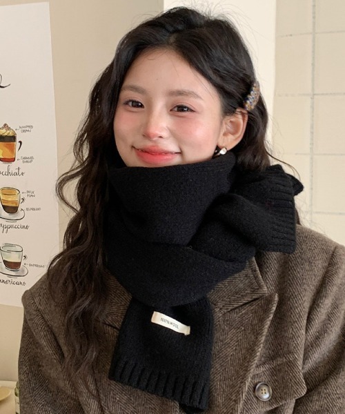 セール】ウール100％ ニットマフラー（マフラー）｜Ritzy（リッツィー