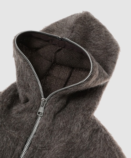 Our Legacy(アワーレガシー)の「OUR LEGACY FULL ZIP HOOD(パーカー・メンズ・グレー・44)」の6枚目の写真