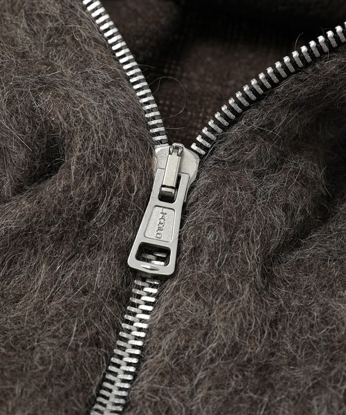 Our Legacy(アワーレガシー)の「OUR LEGACY FULL ZIP HOOD(パーカー・メンズ・グレー・44)」の7枚目の写真