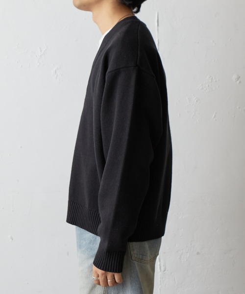 COLONY 2139(コロニートゥーワンスリーナイン)の「ダブルジップニットカーディガン(カーディガン/ボレロ・メンズ・グレー/ブラック/イエロー・MEDIUM/LARGE)」の21枚目の写真