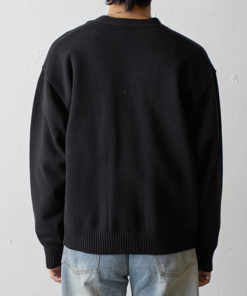 COLONY 2139(コロニートゥーワンスリーナイン)の「ダブルジップニットカーディガン(カーディガン/ボレロ・メンズ・グレー/ブラック/イエロー・MEDIUM/LARGE)」の22枚目の写真