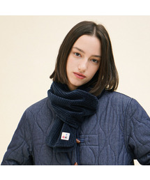 CHIQUITA（チキータ）の「[24 Winter] Muffler (Corduroy) Navy 244701SNV（マフラー・レディース）」