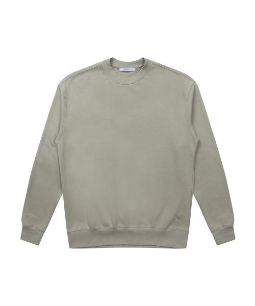 SOLEW(ソル)の「エッセンシャルスウェットシャツ_ライトカーキ(スウェット・メンズ・その他・SMALL/MEDIUM/LARGE)」の1枚目の写真