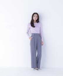 NATURAL BEAUTY BASIC ナチュラルビューティーベーシックのトップス パープル 紫色系 通販