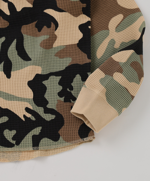 JOURNAL STANDARD（ジャーナルスタンダード）の「TCサーマル ロンT（Tシャツ/カットソー・メンズ・ホワイト/カーキ/イエロー/オレンジ/ベージュ・LARGE/MEDIUM）」の11枚目の写真