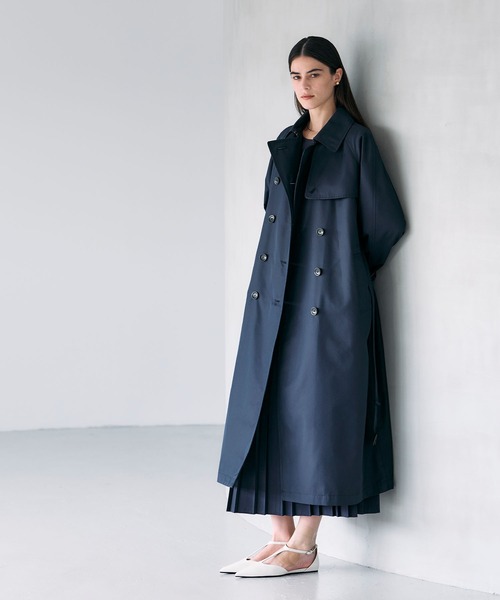 N.O.R.C（ノーク）の「ロングトレンチコート（その他アウター・レディース・ベージュ/ネイビー・S/M/L）」の18枚目の写真