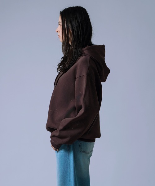 improves（インプローブス）の「【Unisex】ラメ裏起毛 スウェットパーカー（パーカー・メンズ・ブラック/ネイビー/ブラウン・MEDIUM/LARGE）」の22枚目の写真