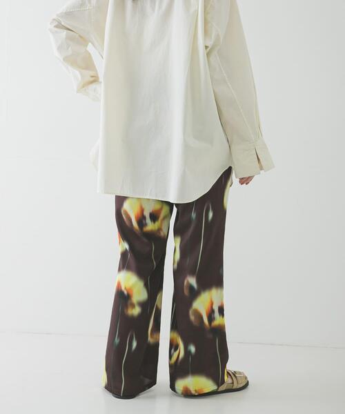 URBAN RESEARCH(アーバンリサーチ)の「ポピーフラワーギャザーパンツ(その他パンツ・レディース・ライトベージュ/ブラウン・38/36)」の18枚目の写真