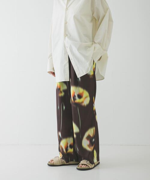 URBAN RESEARCH(アーバンリサーチ)の「ポピーフラワーギャザーパンツ(その他パンツ・レディース・ライトベージュ/ブラウン・38/36)」の19枚目の写真