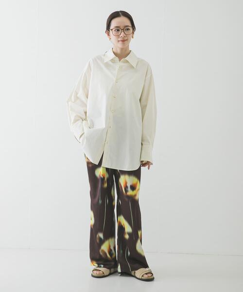 URBAN RESEARCH(アーバンリサーチ)の「ポピーフラワーギャザーパンツ(その他パンツ・レディース・ライトベージュ/ブラウン・38/36)」の20枚目の写真