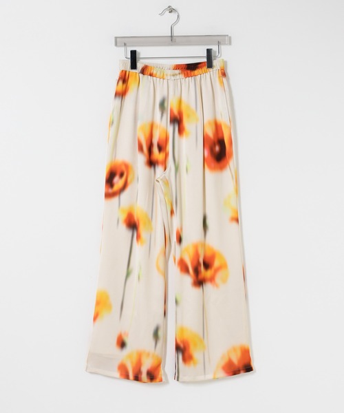 URBAN RESEARCH（アーバンリサーチ）の「ポピーフラワーギャザーパンツ（その他パンツ・レディース・ライトベージュ/ブラウン・38/36）」の9枚目の写真