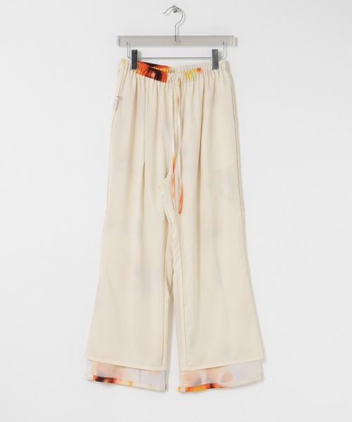 URBAN RESEARCH（アーバンリサーチ）の「ポピーフラワーギャザーパンツ（その他パンツ・レディース・ライトベージュ/ブラウン・38/36）」の13枚目の写真