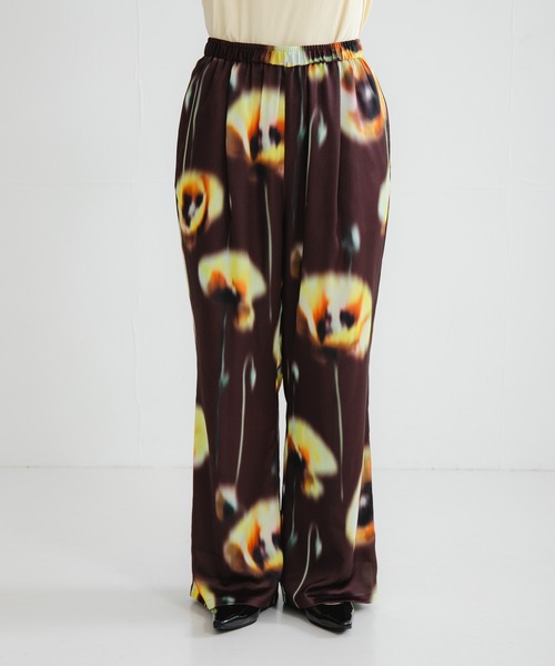 URBAN RESEARCH（アーバンリサーチ）の「ポピーフラワーギャザーパンツ（その他パンツ・レディース・ライトベージュ/ブラウン・38/36）」の19枚目の写真