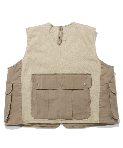 KRIFF MAYER（クリフメイヤー）の「メニーポケットベスト（ベスト・メンズ・ネイビー/ベージュ/オリーブ/ブラック・X-LARGE/LARGE/MEDIUM）」の7枚目の写真
