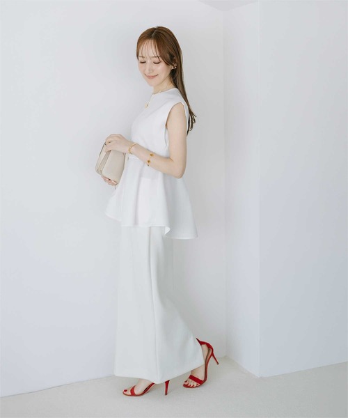 UR'S(ユアーズ)の「ポンチ美シルエットタイトスカート(スカート・レディース・ホワイト/ブラック/ベージュ・L/M/S)」の7枚目の写真